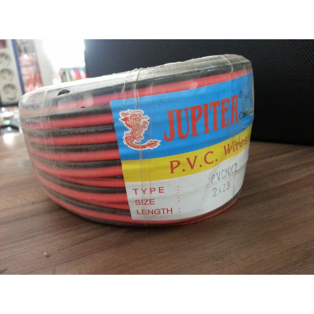 Kabel Listrik Serabut Panjang 100 Murah Tipe 2x23 Pvcnyz Merk Jupiter
