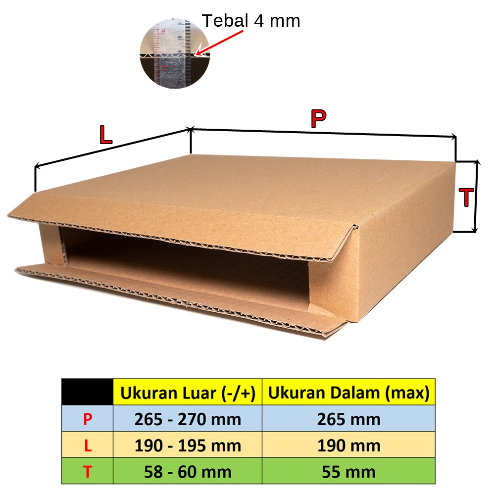 

Kardus Packing Untuk Baju Celana Kaos Apparel - Karton Pengaman Paket (Minimum order 10)