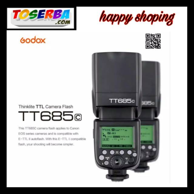 Flash GODOX TT685C TT-685C for canon nikon sony fuji