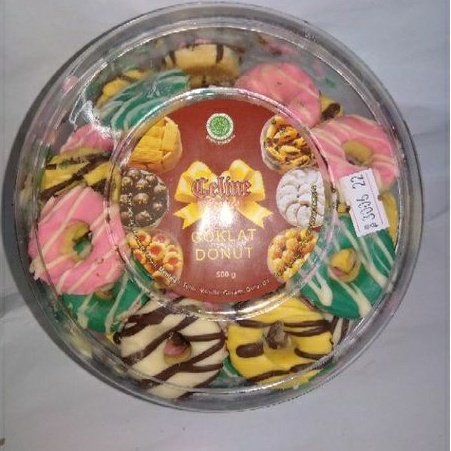 

KUE KERING COKELAT DONUT WARNA 500GR