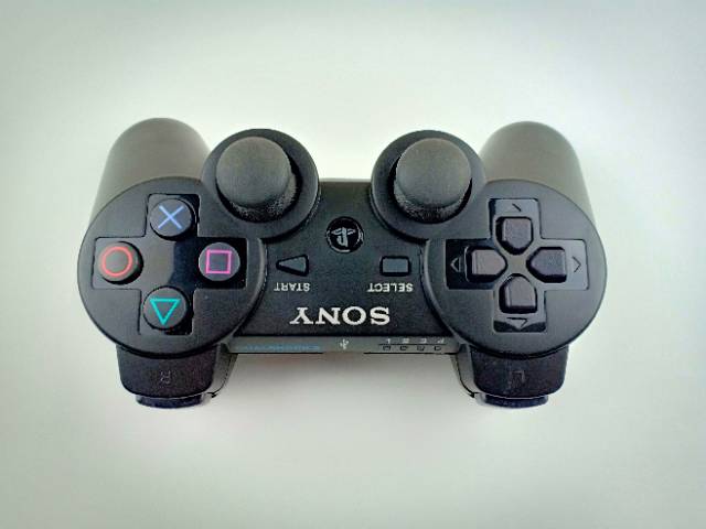 STIK PS3 ORI PABRIK - JOYSTICK PS PLUS KABEL USB NYK 1.5 M - STICK PS3 WIRELESS