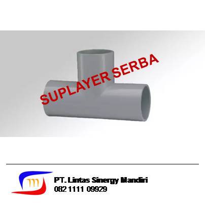 FITTING PVC TEE AW 2-1/2" X 2"