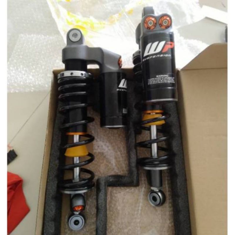 SHOCKBREAKER SHOCK ABSORBER 280 MM 320mm 340 mm TABUNG ATAS WP JUPITER Z VEGA CRYPTON Vega RX king Supra dll PEREDAM KEJUT-Wp hitam 320mm