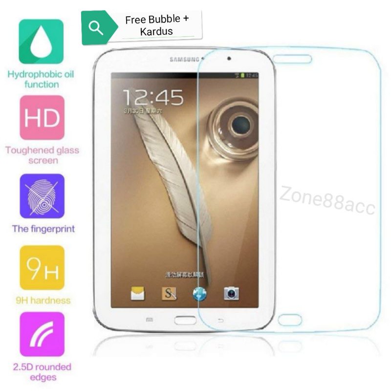 Antigores SAMSUNG Tab Note 8 N5100 TEMPERED GLASS Bening Screen Guard protector TG