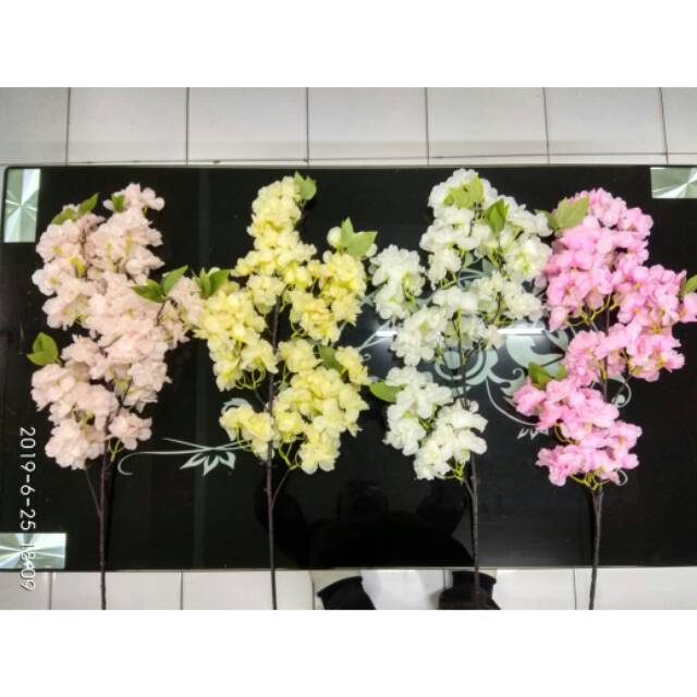 

Cherry Blossom Besar / Bunga Sakura Besar / Meihwa - Harga per lusin
