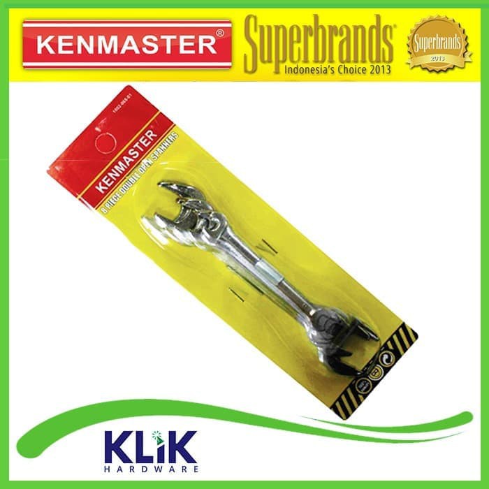 Kenmaster Kunci Pas Set 8 Pcs Ukuran 6 - 22 mm