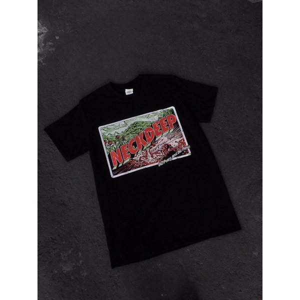 KAOS NECK DEEP - POSTCARD OFFICIAL MERCHANDISE