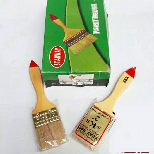 

Kwas ukuran 2" harga per box 12 pcs