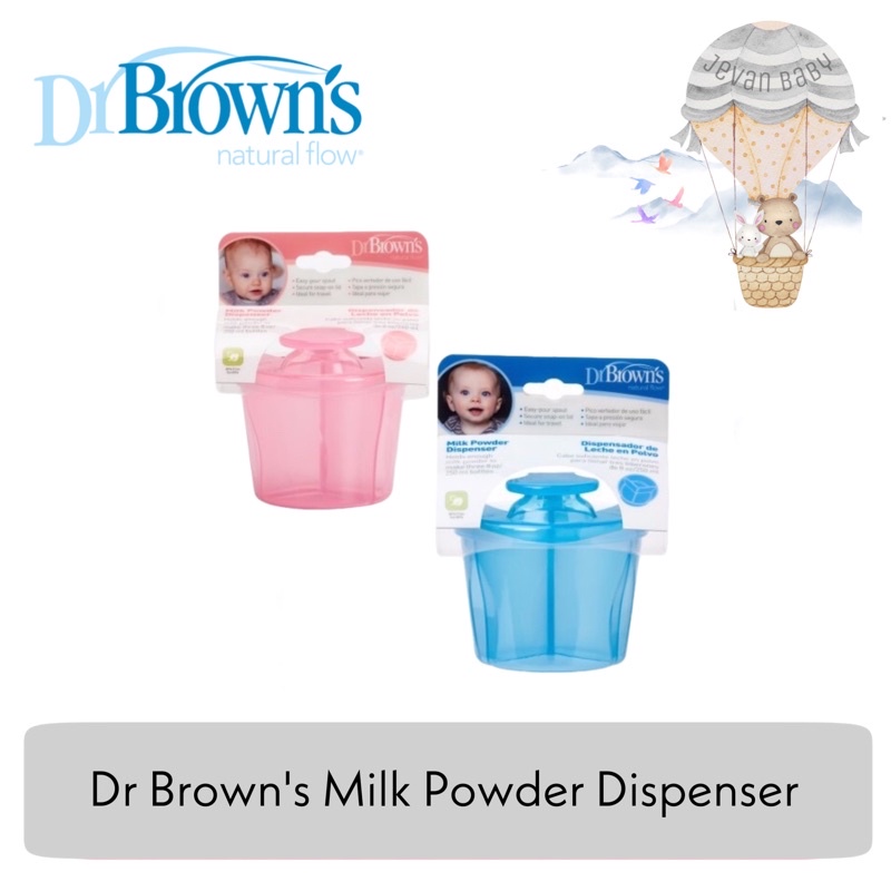 Dr Brown's Powder Milk Dispenser / Wadah Susu Bubuk