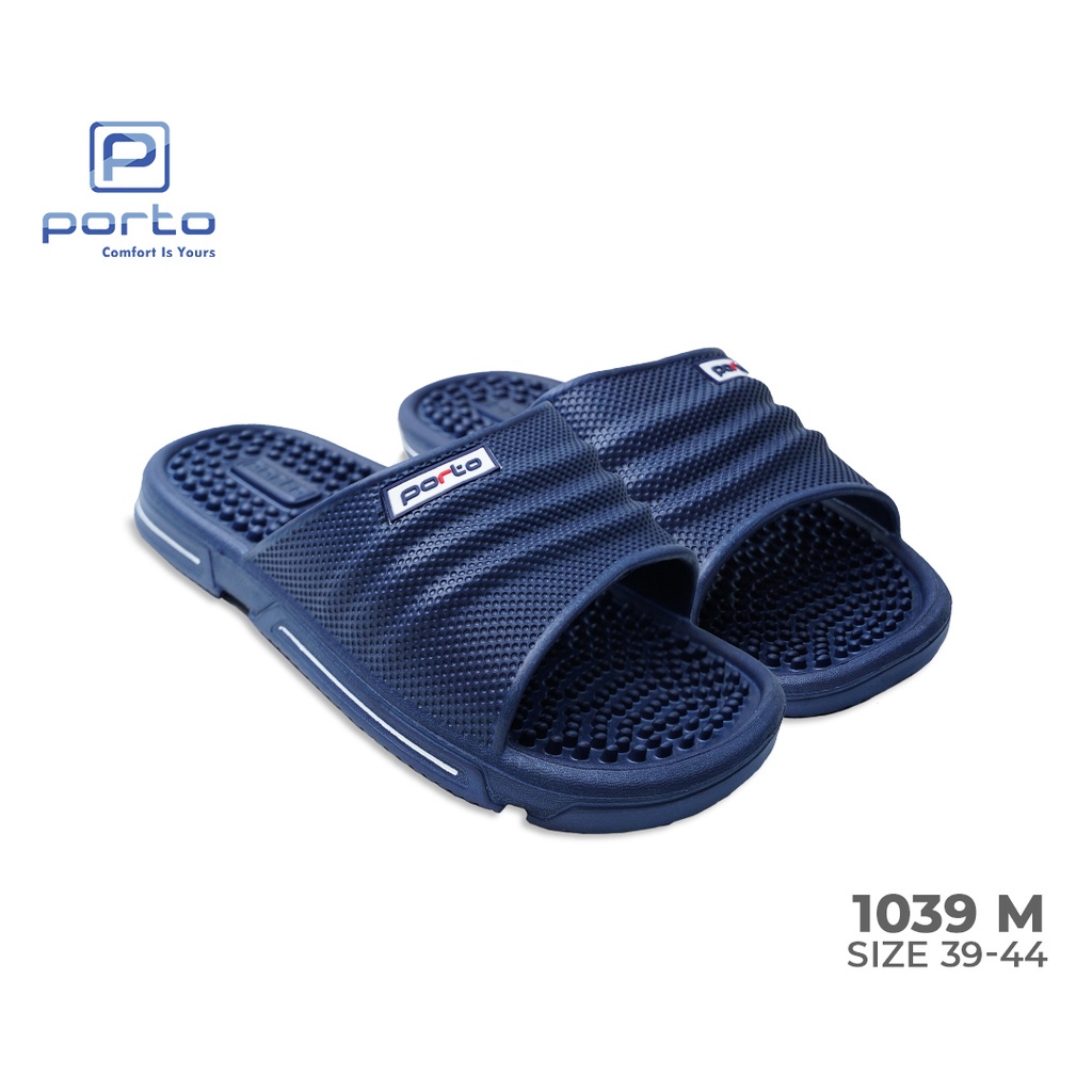 sogo PORTO 1039M Sandal Pria Sandal Selop Sandal Rumah Casual Anti Slip Terbaru