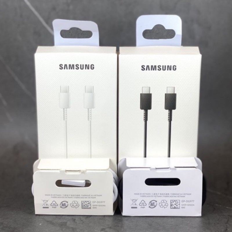 Kabel Data Samsung Galaxy S20 Plus S20 Ultra Note 8 / 9 / 10 Plus / 10 Lite Type C To Tipe C Original Fast Charging