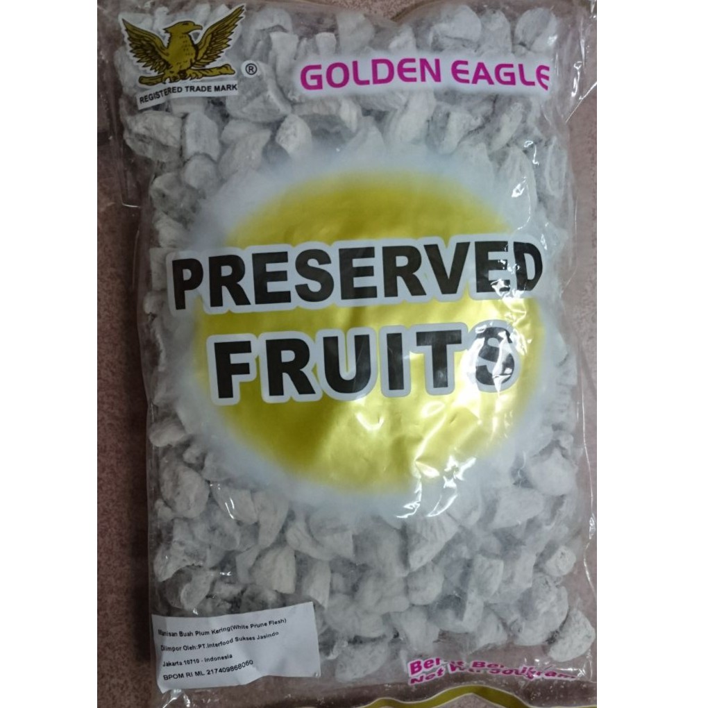 

Golden Eagle/Manisan Semboi Putih 500grm/gak terlalu manis gak terlalu asin ga terlalu asem