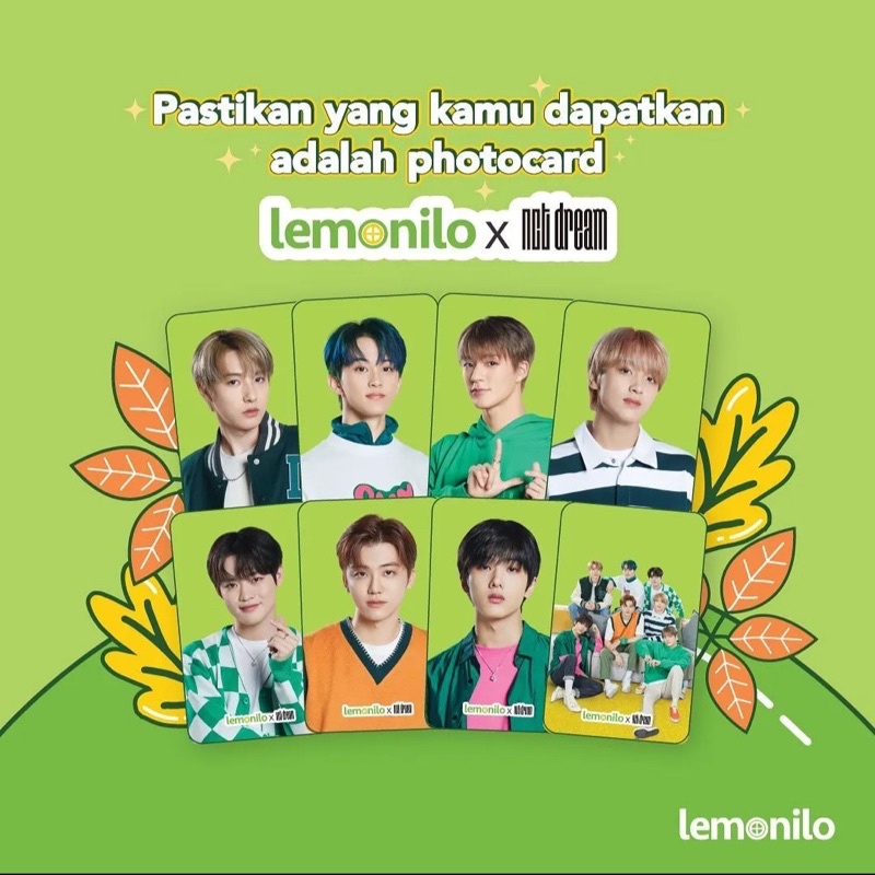 PHOTO CARD NCT DREAM X LEMONILO
