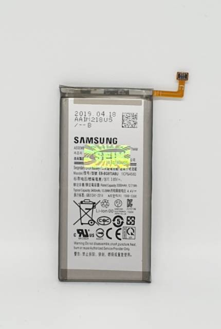 dc88 - Baterai Batre Samsung Galaxy S10 Original SEIN 100% Battery Batere Batre Batt Bat