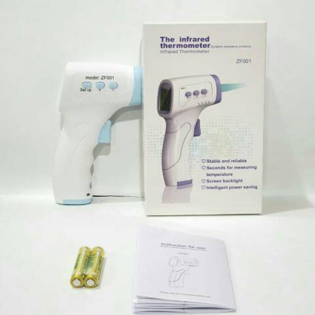 Termometer Badan Infrared Digital Gun Thermometer Bayi ZF001 Non Contact Infra merah