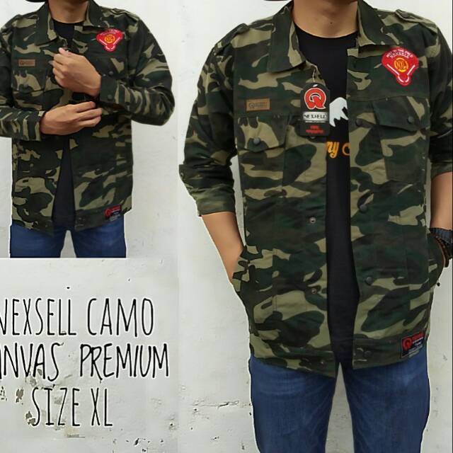 Jaket army / jaket doreng / jaket army pria / nexsell camo / army /