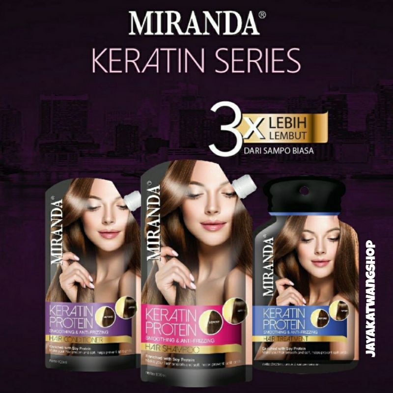 MIRANDA Keratin Protein Hair Shampoo 100 ML