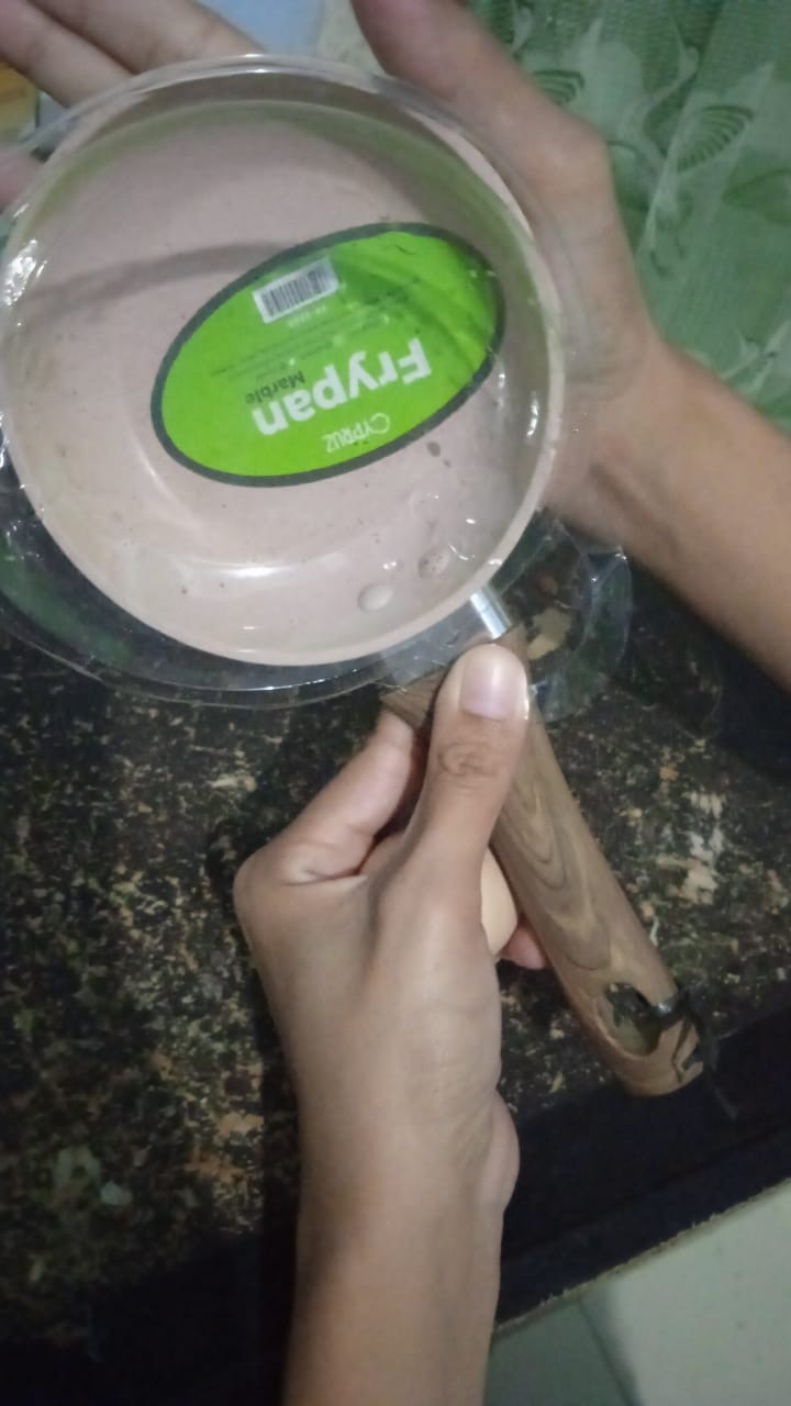 Cypruz Frypan Marble/kramik Mini Anti Lengket 12cm/14cm/16cm Induksi