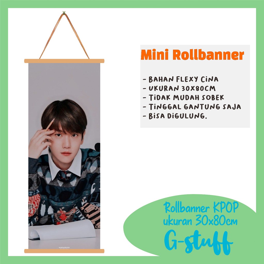 Mini Roll Banner Baekhyun EXO