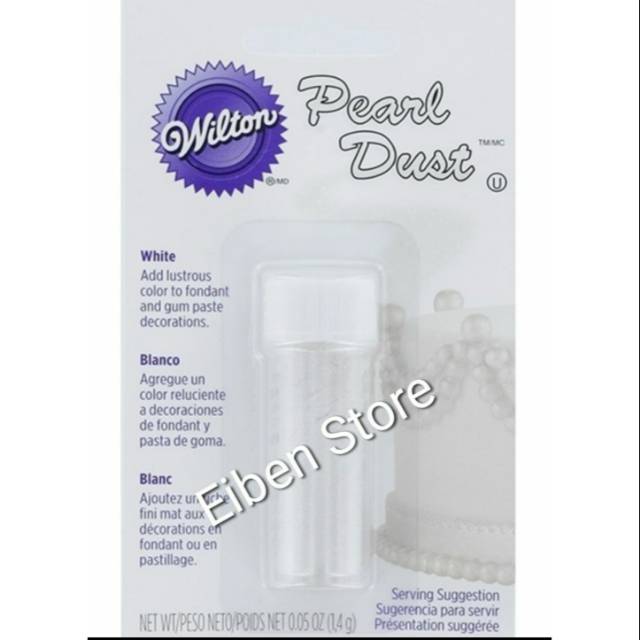 

Wilton Color White Pearl Dust
