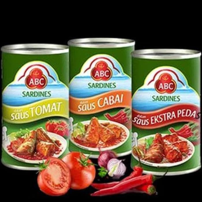 

Sardines ABC kaleng 155gr