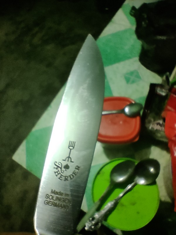 Pisau Garpu Fleksibel 5 Asli Made In Germany / Pisau Dapur Herder