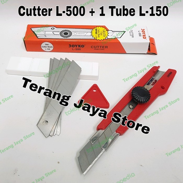 

Produk Cutter Joyko L-500 Kater Joyko L500 Cutter Besar Joyko L500 Autolock Bergaransi
