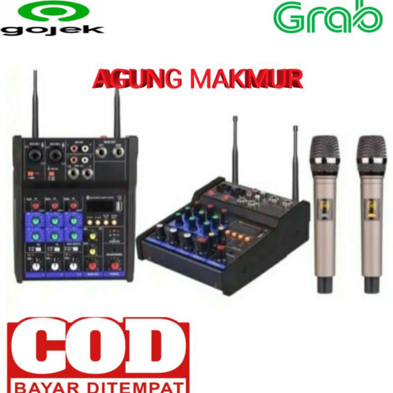 MIXER MIC AUDIO YAMAHA G4 FREE 2 MIC WIRELESS