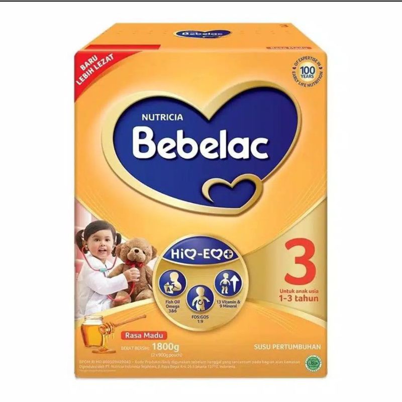 

Bebelac 3 madu 1800gr