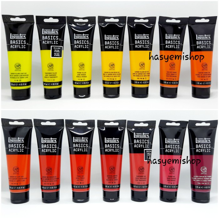 

Liquitex BASICS Acrylic Colour 118 ml Original Made In France