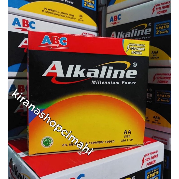 Batre Alkaline AA isi 24 pcs / baterai / battery