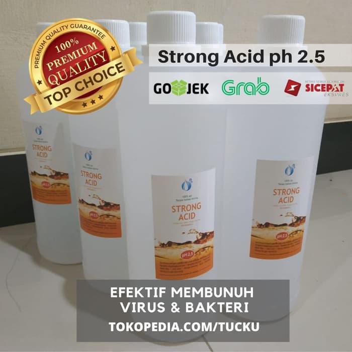 Strong Acid Water ph 2.5 isi 1000ml by Kangen Water