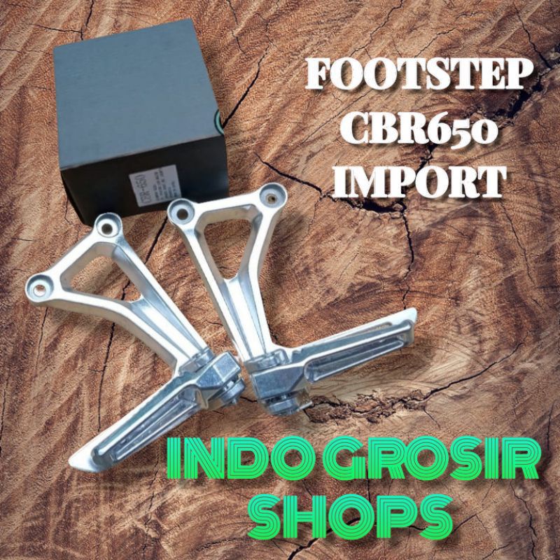 footstep cb650 CBR 650 dudukan adaptor pangkon pemanis bos footstep Revo shooter rangka CB GL pro ma