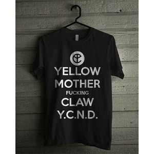 t-shirt yellow claw