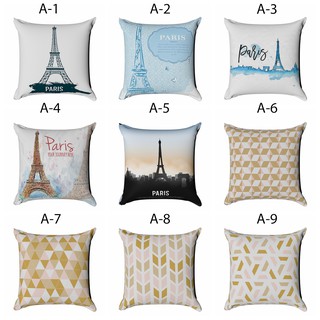 Aoguhome Sarung Bantal Sofa Motif Cushion  Cover Ukuran  