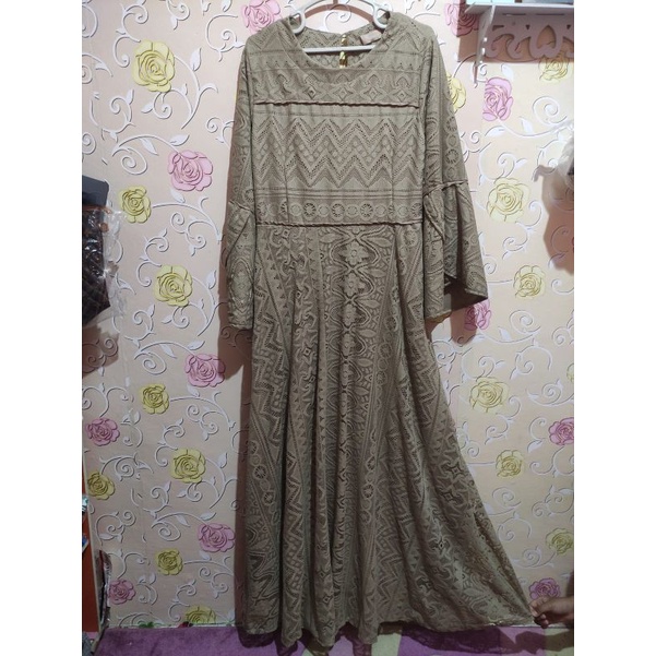 Preloved Gamis Brokat LeNajwa