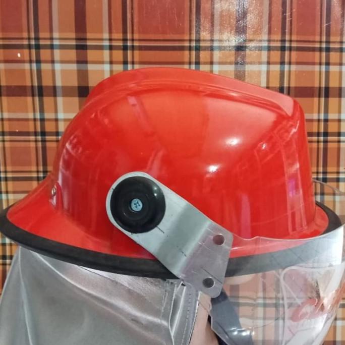 helm pemadam kebakaran - helm damkar - helm pemadam