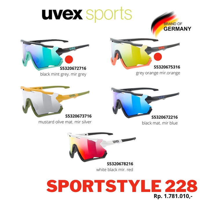 Kacamata Uvex Sport Sportstyle 228 Original