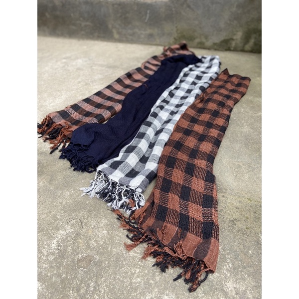 Syal/Scarf/Senteng/Selempod Rajut Khas Bali