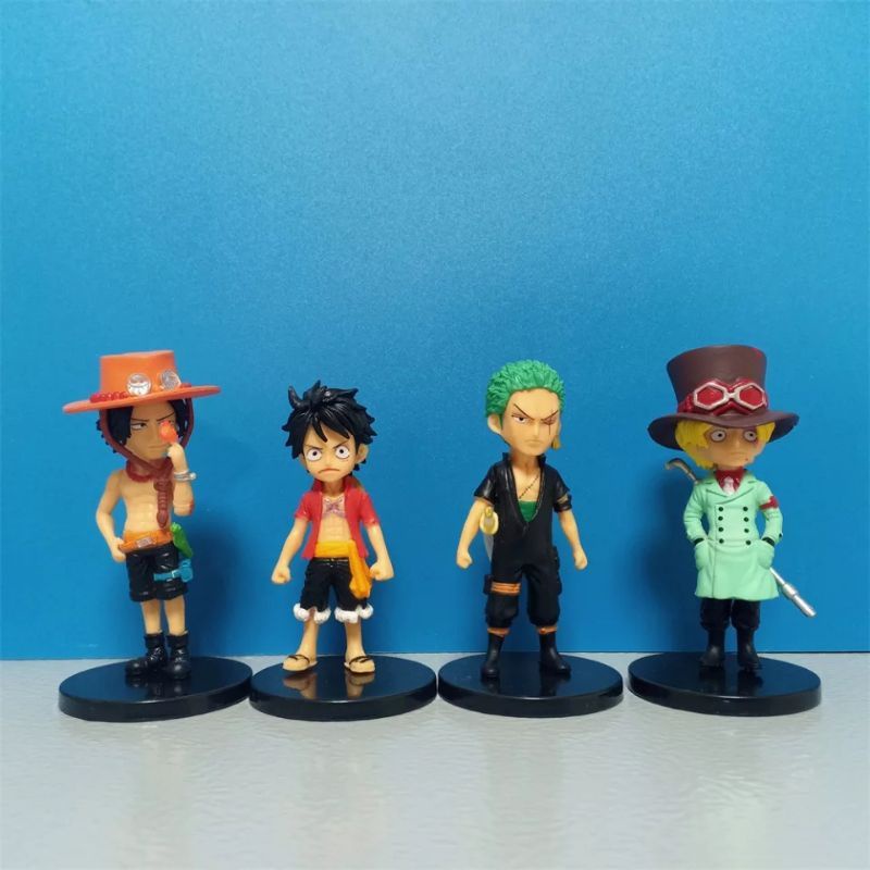 (COD)ACTION FIGURE ONE PIECE LUFFI ACE ZORO SABO NAMI ROBIN SANJI