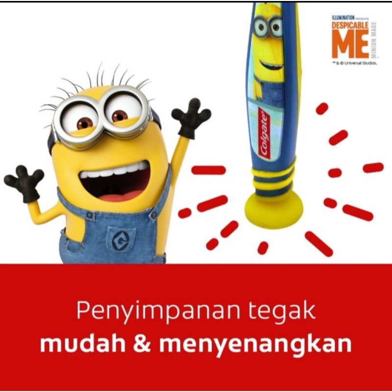 Colgate Sikat Gigi Anak 5-9th Ultra Soft/Kids Tooth Brush/Sikat Gigi Minion