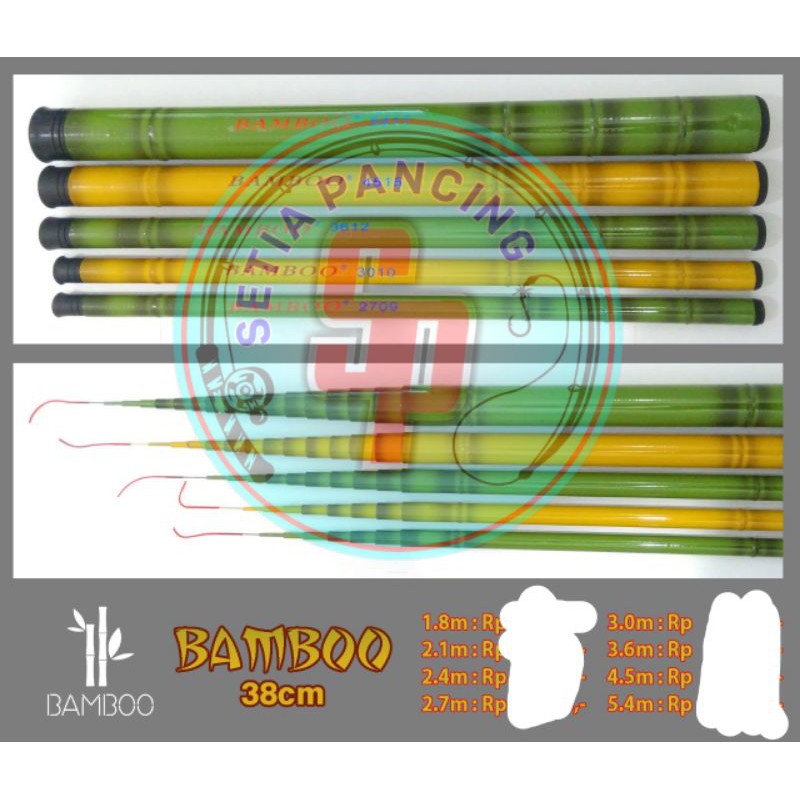 JORAN POLE/TEGEK BAMBOO 210CM