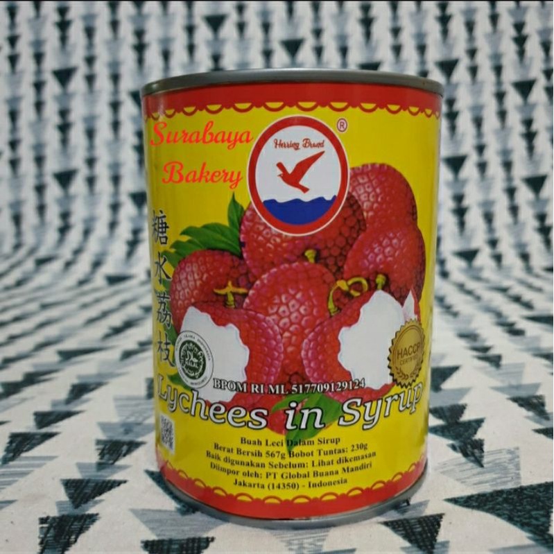 

Leci Kaleng/Lychees in Syrup Herring Brand 567 gr