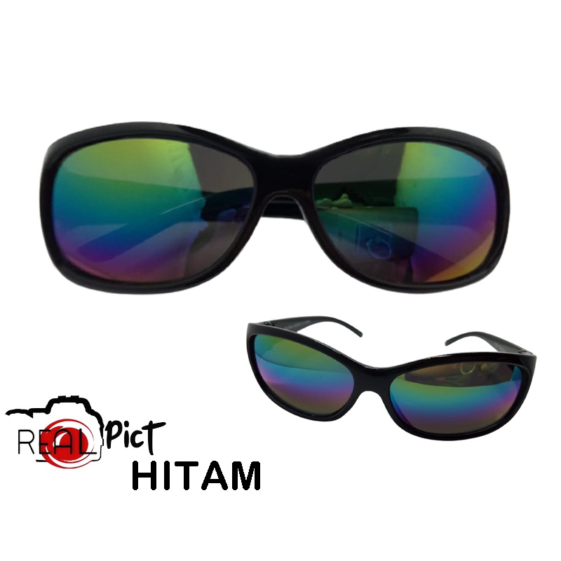 Kacamata Hitam Anak Rainbow Sport Kacamata Anak anak Perempian dan Laki laki Kids Glasses Unisex Childer Eye Glasses