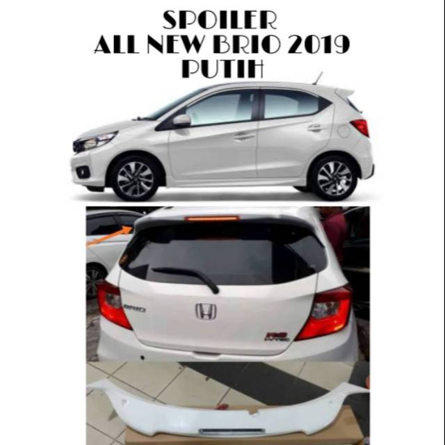Spoiler belakang all new brio 2020