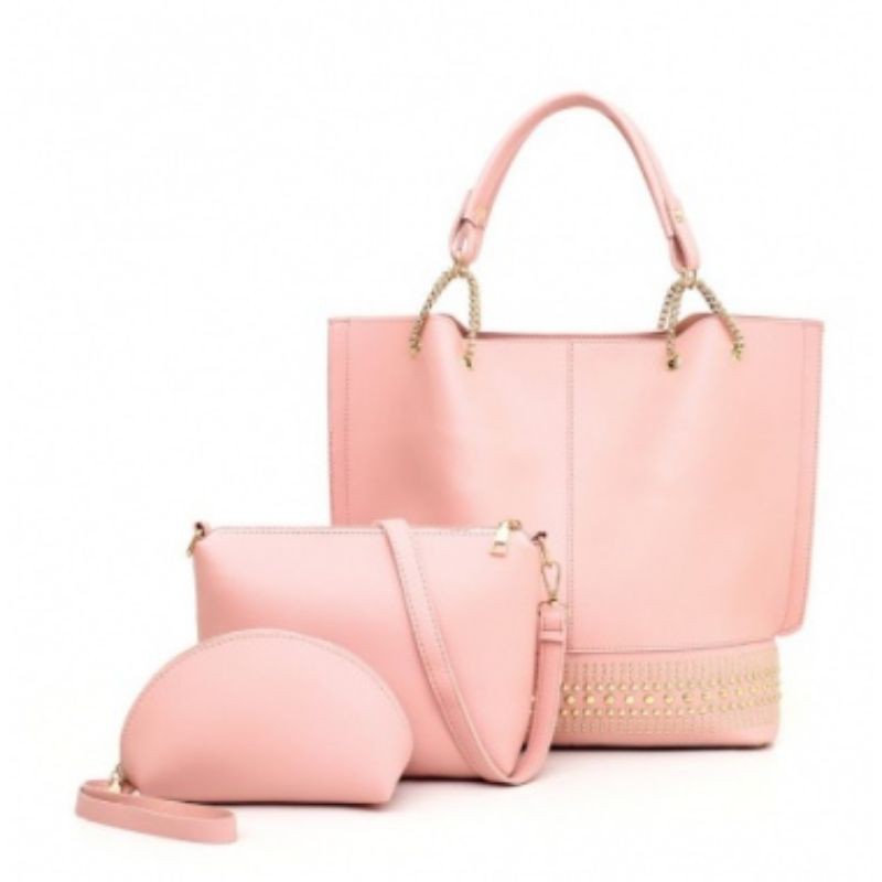 Tote Bag Beranak 3 Multifungsi Sling Premium Branded Murah Original Unik Korea Fashion Kulit BQ 2818