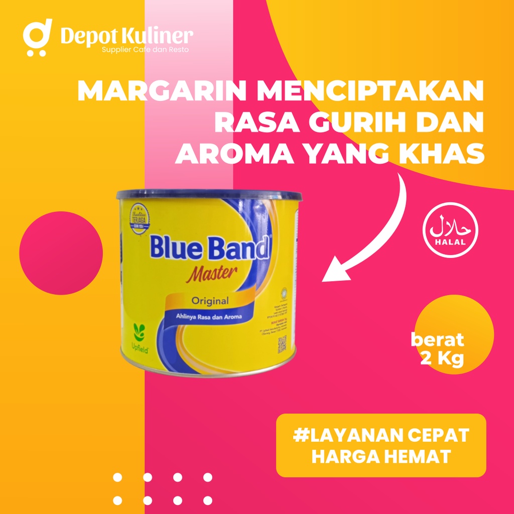 Blue Band Master Original 2KG / Serbaguna