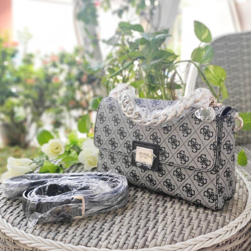 Guess Candace Signature Sling Bag