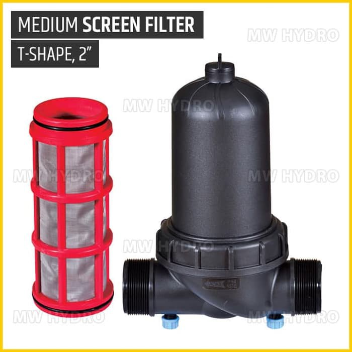 Irrigation Screen Filter, 2 Inch, Medium T-Shape