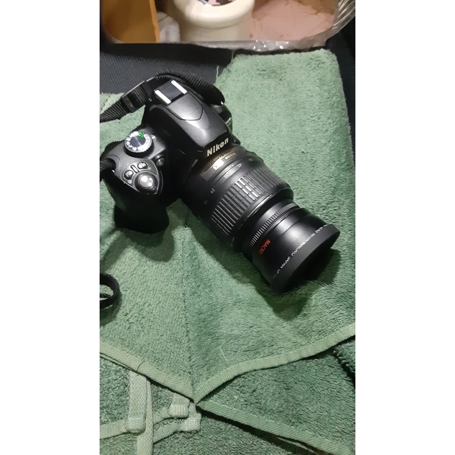 Camera DSLR Nikon D60 Mulus Kamera Digital DSLR Nikon D60 Normal Kondisi 95 persen Baterai awet Leng